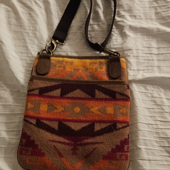 Pendleton Multicolor Crossbody Bag with Adjustable Strap - Picture 2 of 4